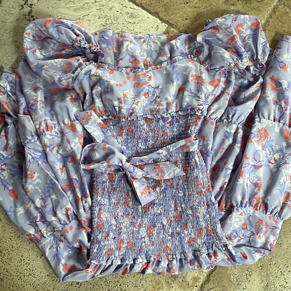 LIKELY BRAND MAXI VIOLET DRESS - Picture 6 of 6